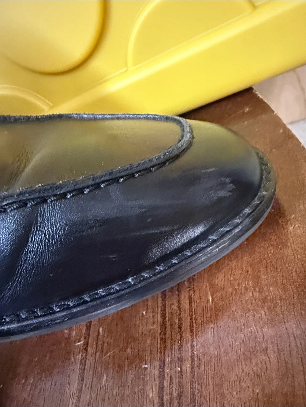 Cole Haan Black Leather Slip-On Loafers — Men’s Dress Casual Size 11